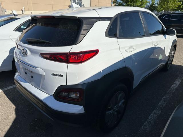 used 2021 Hyundai Kona EV car, priced at $15,646