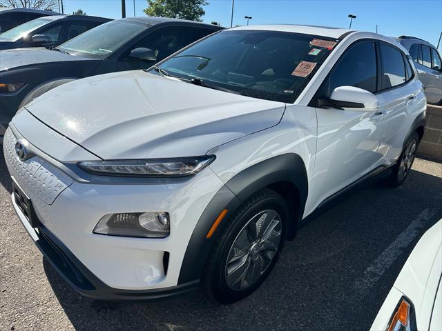 used 2021 Hyundai Kona EV car, priced at $15,646