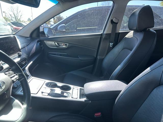 used 2021 Hyundai Kona EV car, priced at $15,646