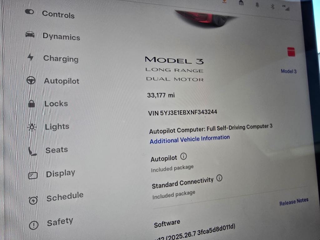 used 2022 Tesla Model 3 car, priced at $26,659