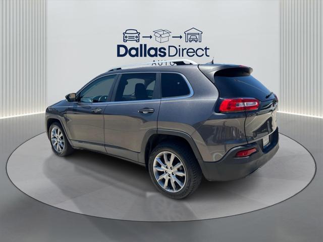 used 2018 Jeep Cherokee car, priced at $14,385