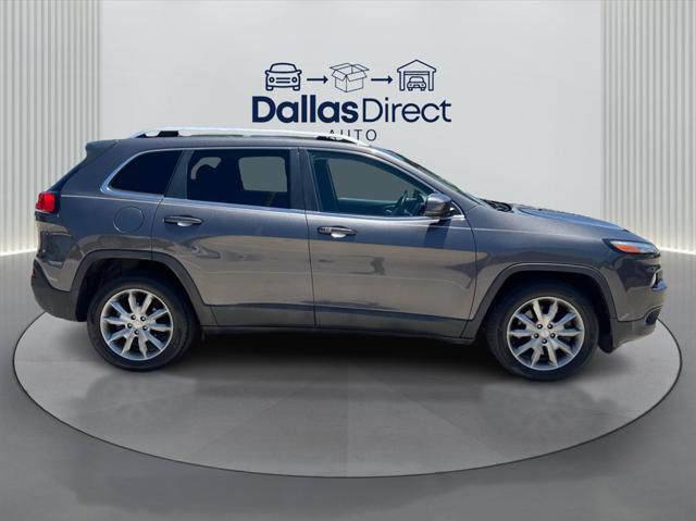 used 2018 Jeep Cherokee car, priced at $14,385