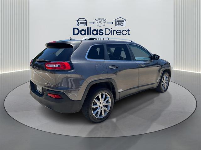 used 2018 Jeep Cherokee car, priced at $14,385