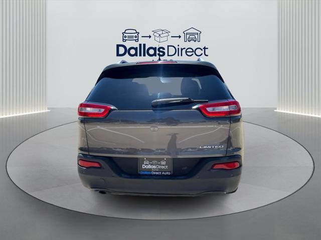 used 2018 Jeep Cherokee car, priced at $14,385