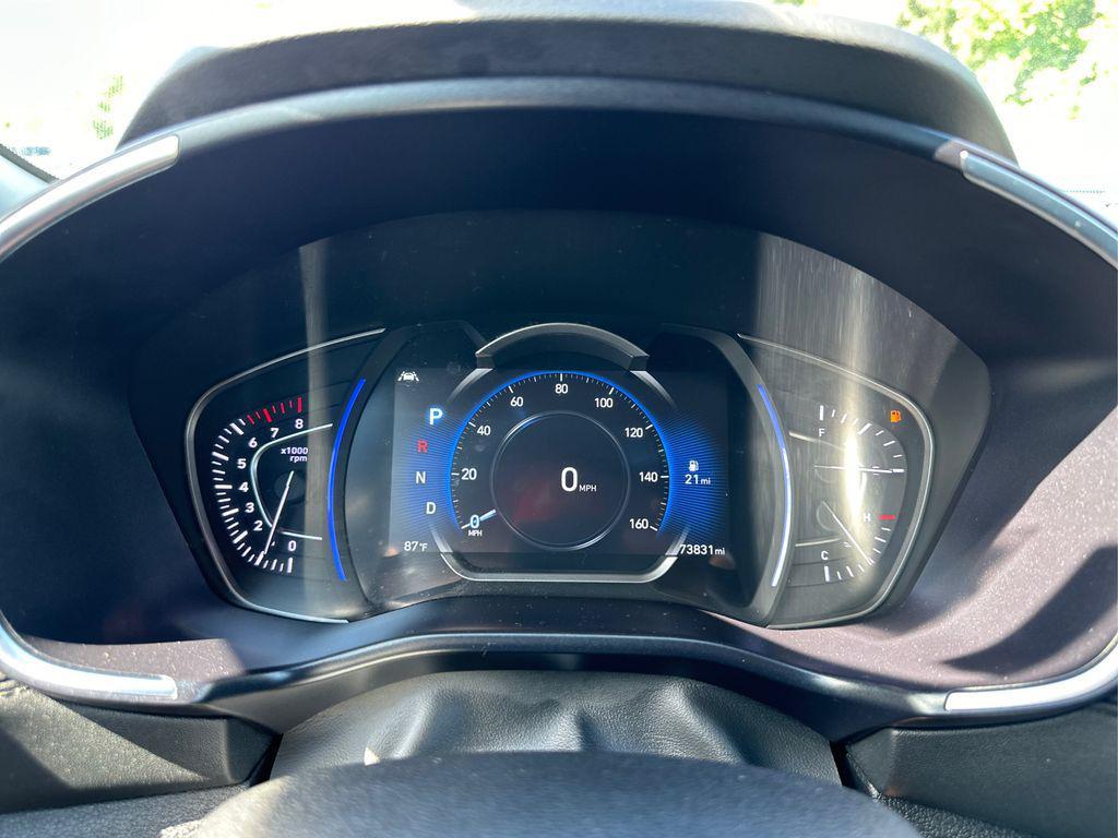 used 2019 Hyundai Santa Fe car, priced at $17,497
