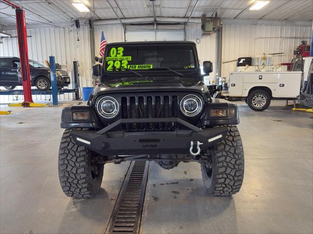 used 2003 Jeep Wrangler car, priced at $16,275