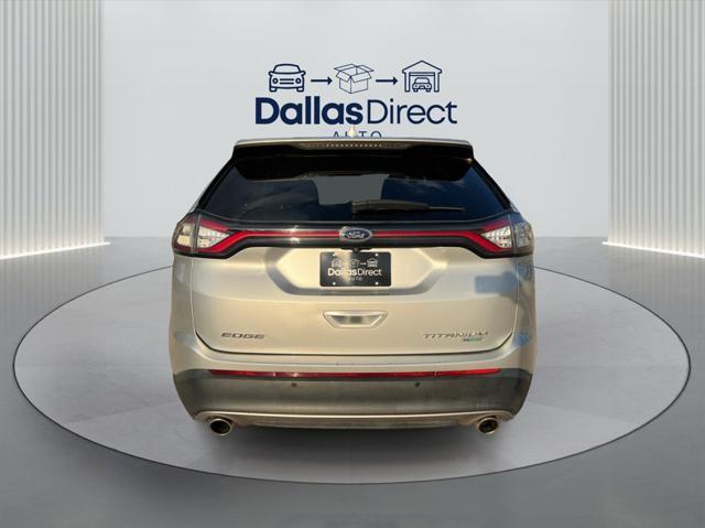 used 2017 Ford Edge car, priced at $15,498