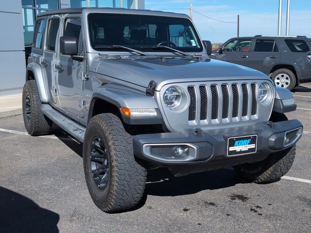 used 2018 Jeep Wrangler Unlimited car, priced at $19,390