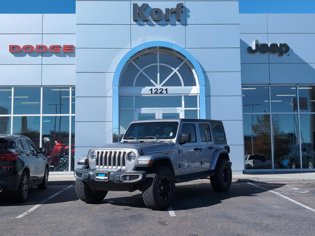 used 2018 Jeep Wrangler Unlimited car, priced at $19,390