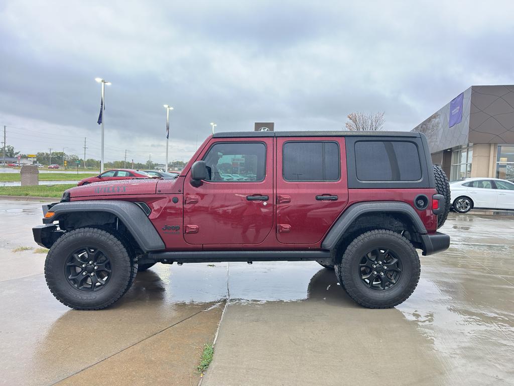 used 2021 Jeep Wrangler car, priced at $30,250