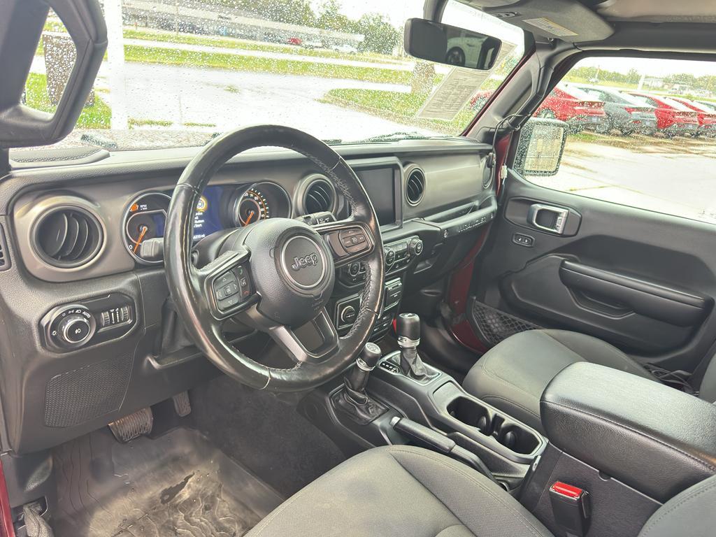 used 2021 Jeep Wrangler car, priced at $30,250