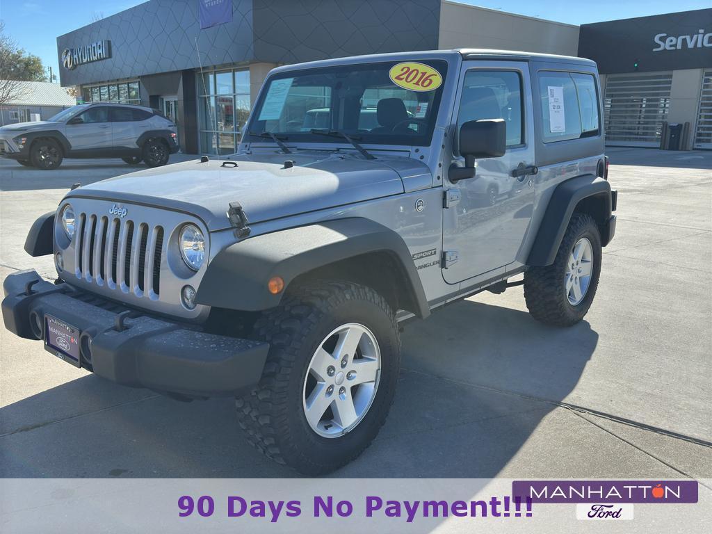 used 2016 Jeep Wrangler car, priced at $20,480