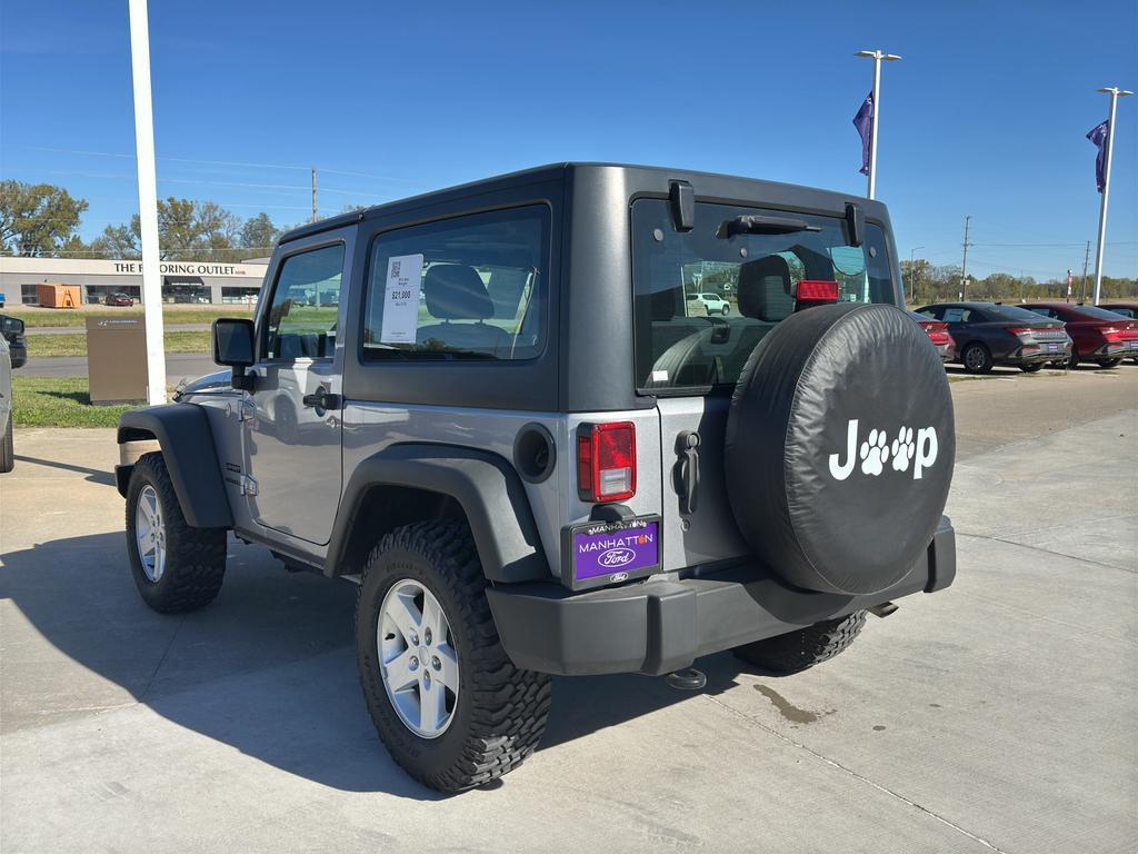 used 2016 Jeep Wrangler car, priced at $20,480