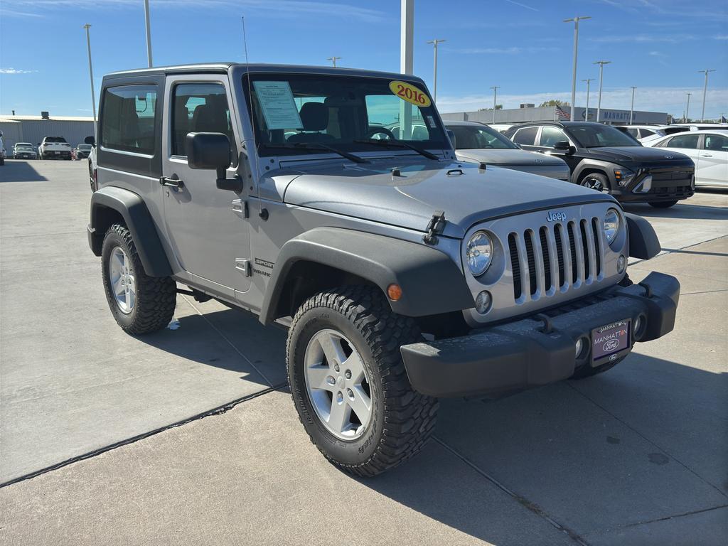 used 2016 Jeep Wrangler car, priced at $20,480