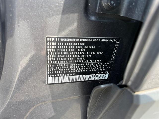 used 2024 Volkswagen Taos car, priced at $23,875