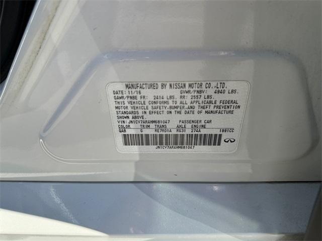 used 2017 INFINITI Q50 car, priced at $16,923