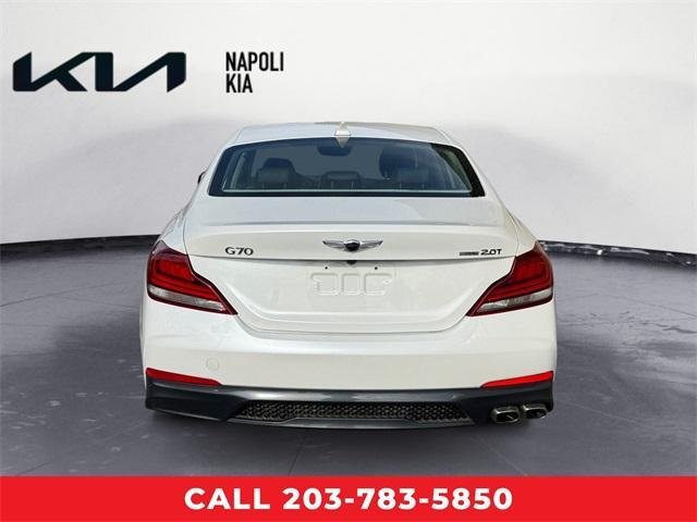 used 2020 Genesis G70 car, priced at $26,987