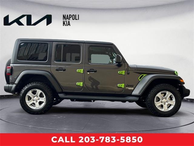 used 2021 Jeep Wrangler Unlimited car, priced at $37,895