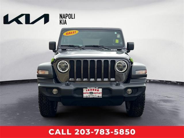 used 2021 Jeep Wrangler Unlimited car, priced at $37,895
