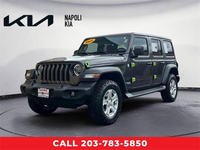 used 2021 Jeep Wrangler Unlimited car, priced at $31,998