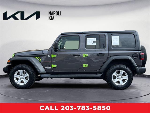 used 2021 Jeep Wrangler Unlimited car, priced at $31,998