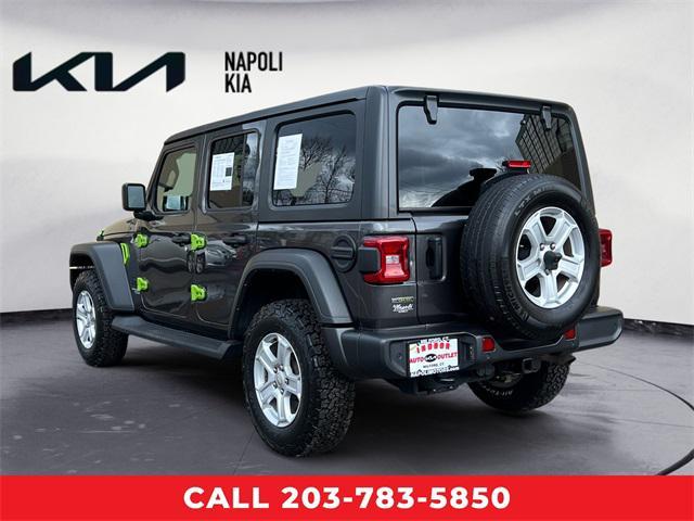 used 2021 Jeep Wrangler Unlimited car, priced at $31,998