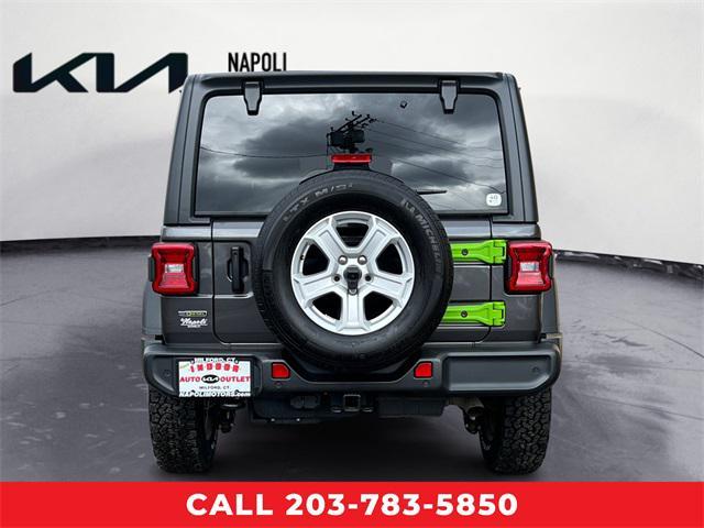 used 2021 Jeep Wrangler Unlimited car, priced at $31,998