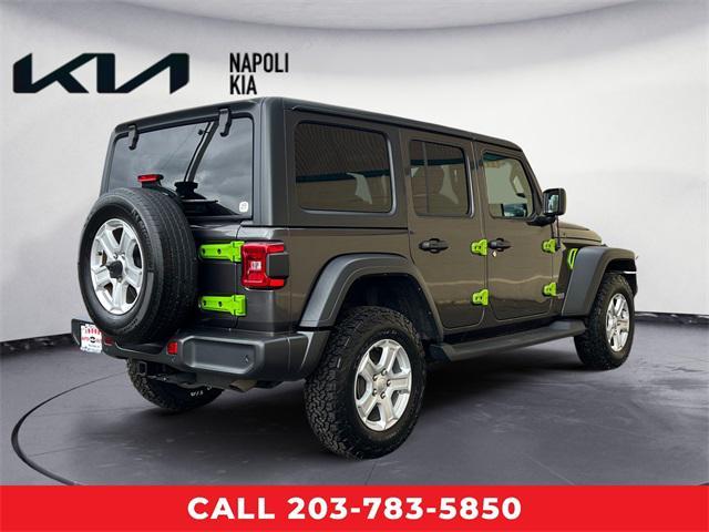 used 2021 Jeep Wrangler Unlimited car, priced at $31,998