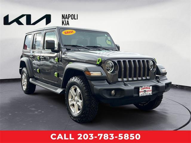 used 2021 Jeep Wrangler Unlimited car, priced at $31,998