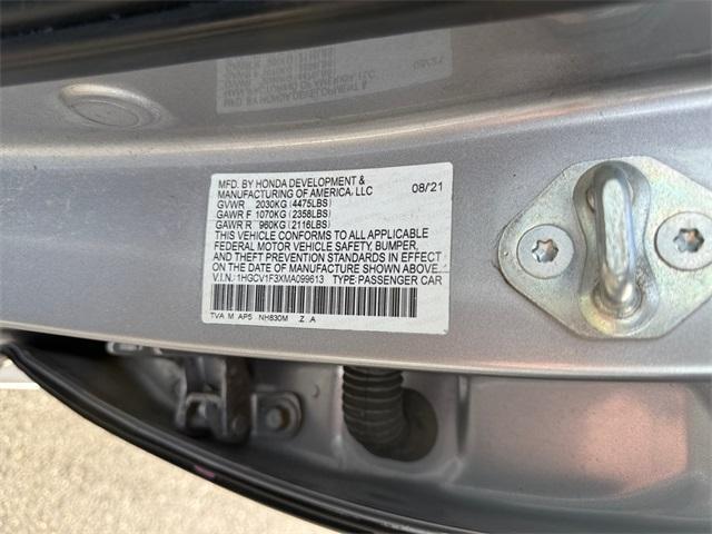 used 2021 Honda Accord car, priced at $21,874