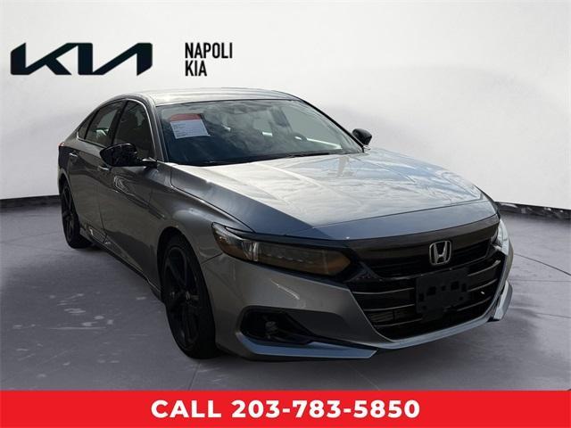 used 2021 Honda Accord car, priced at $21,874
