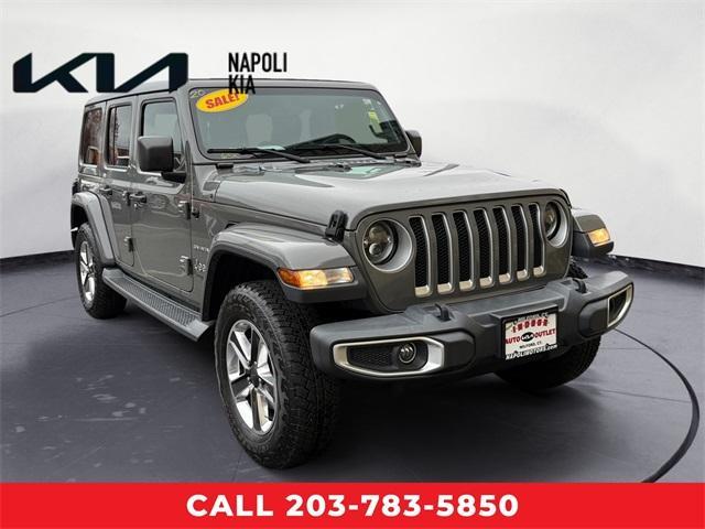 used 2020 Jeep Wrangler Unlimited car, priced at $28,977