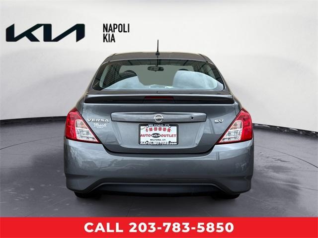 used 2018 Nissan Versa car, priced at $10,636