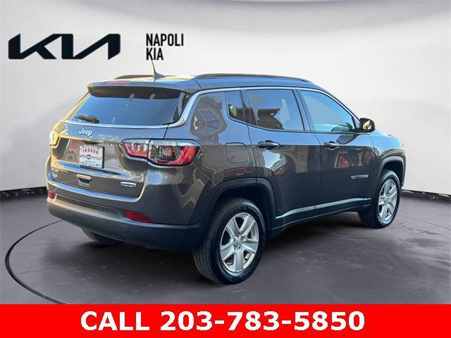 used 2022 Jeep Compass car, priced at $22,497