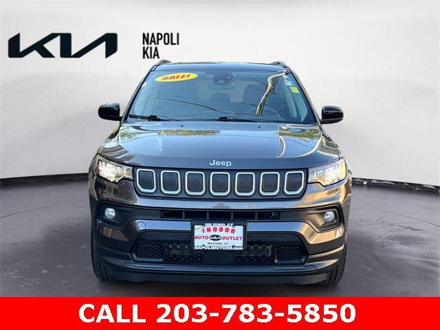 used 2022 Jeep Compass car, priced at $22,497