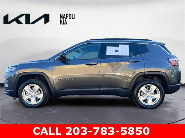 used 2022 Jeep Compass car, priced at $22,497