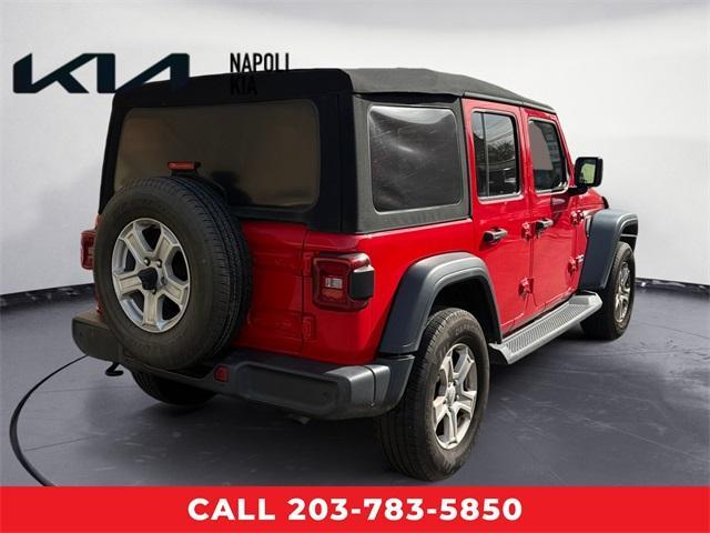used 2020 Jeep Wrangler Unlimited car, priced at $20,888