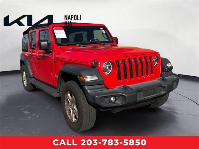 used 2020 Jeep Wrangler Unlimited car, priced at $20,888