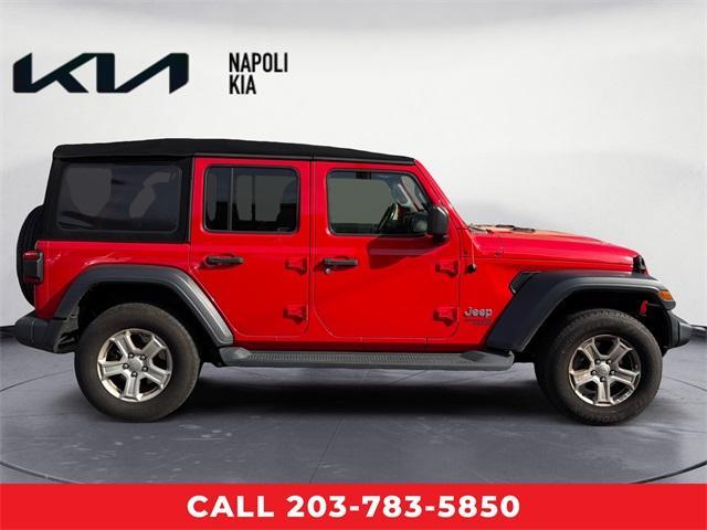 used 2020 Jeep Wrangler Unlimited car, priced at $20,888