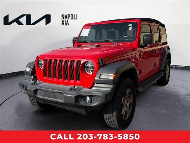 used 2020 Jeep Wrangler Unlimited car, priced at $20,888