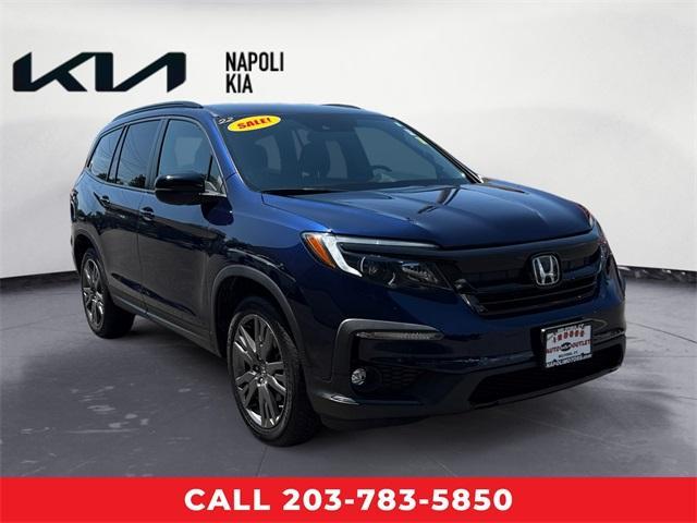 used 2022 Honda Pilot car, priced at $31,874