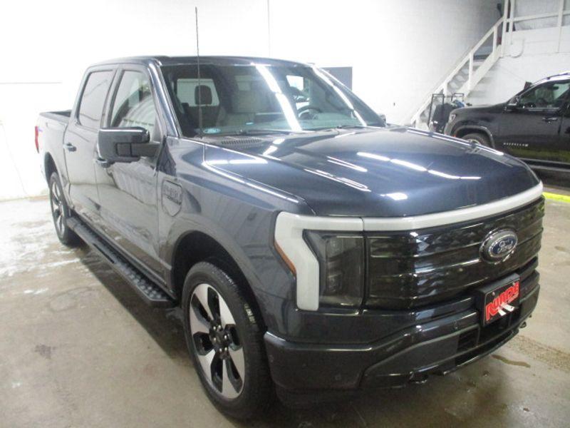 new 2022 Ford F-150 Lightning car, priced at $75,374