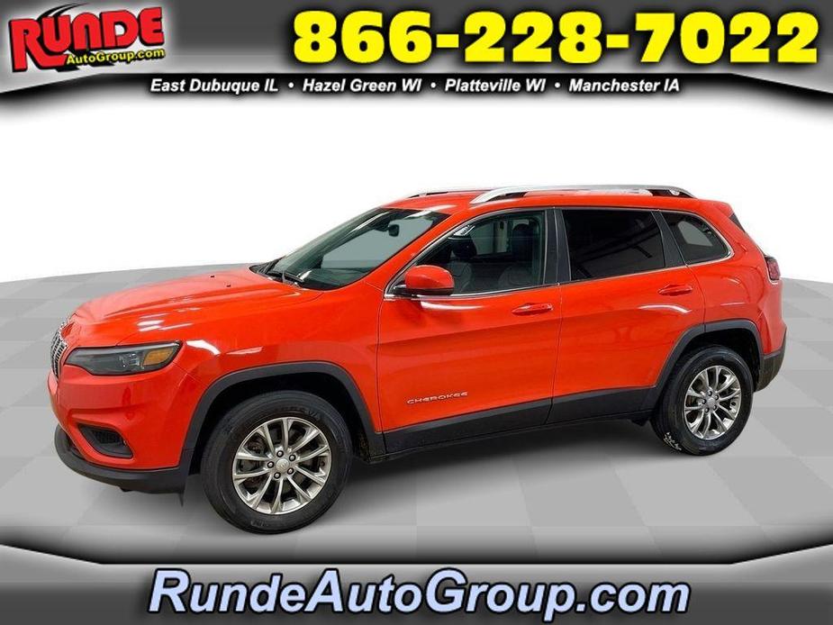 used 2021 Jeep Cherokee car, priced at $22,623