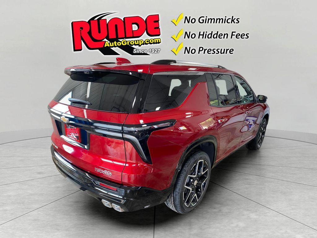 new 2026 Chevrolet Traverse car, priced at $60,415