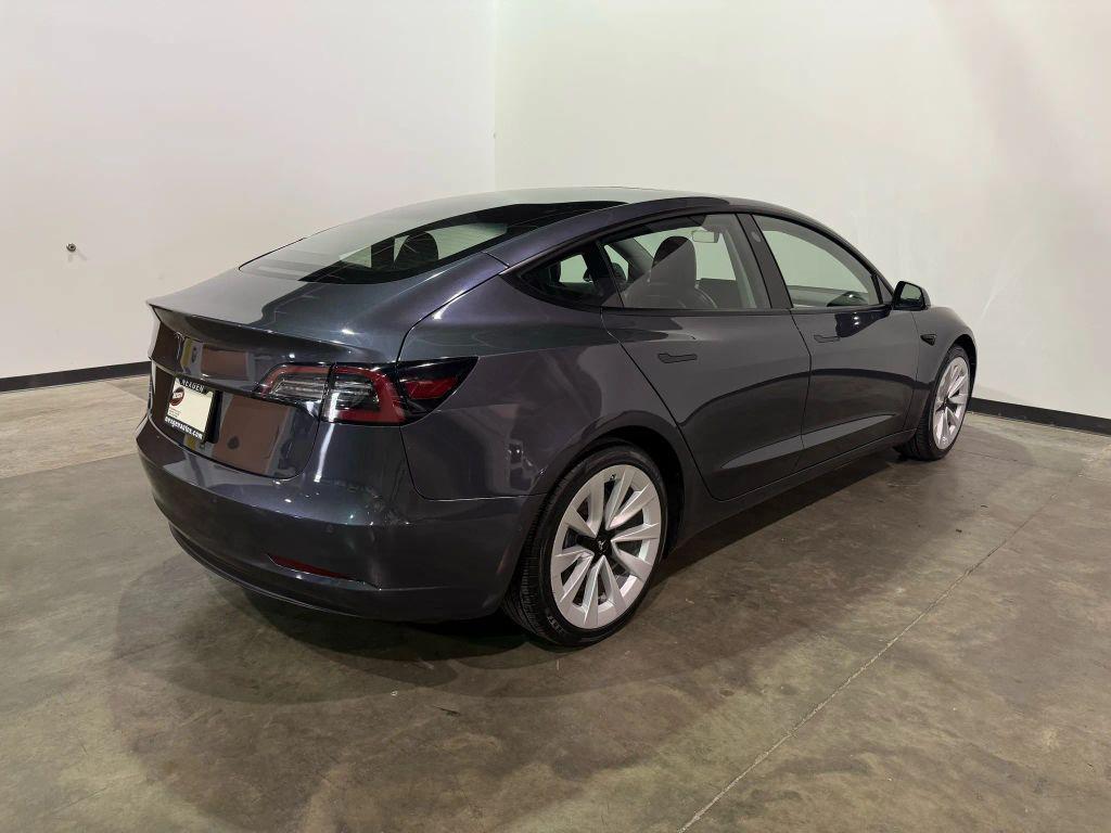 used 2022 Tesla Model 3 car, priced at $21,800
