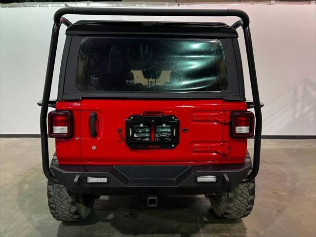used 2018 Jeep Wrangler Unlimited car, priced at $21,500