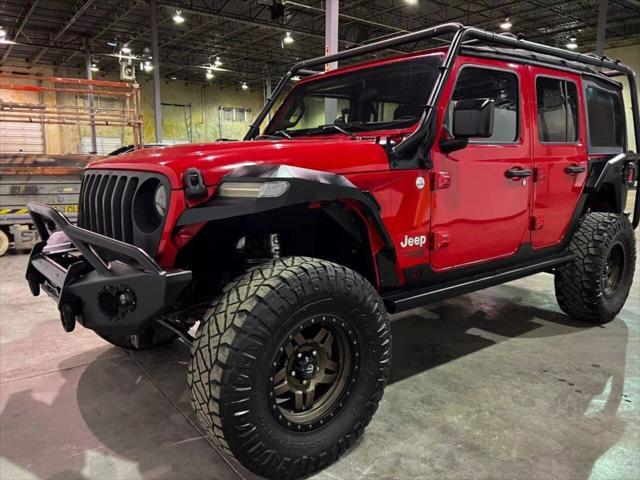 used 2018 Jeep Wrangler Unlimited car, priced at $21,500
