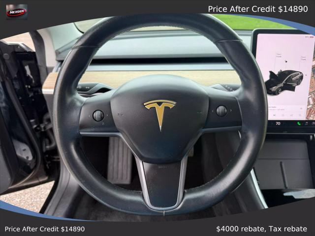 used 2019 Tesla Model 3 car, priced at $18,890