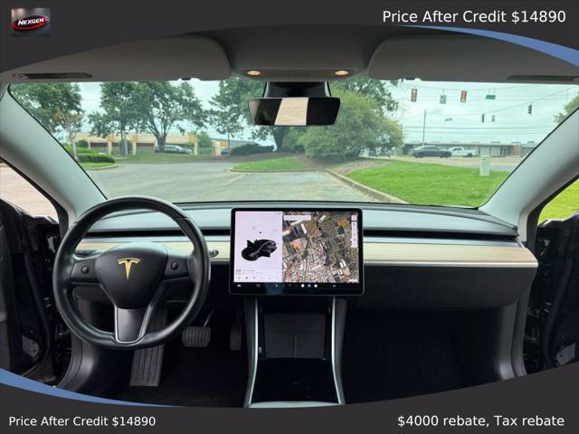 used 2019 Tesla Model 3 car, priced at $18,890