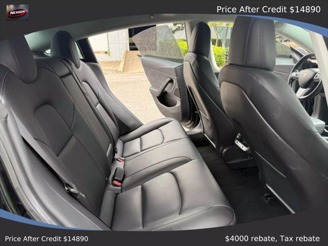 used 2019 Tesla Model 3 car, priced at $18,890